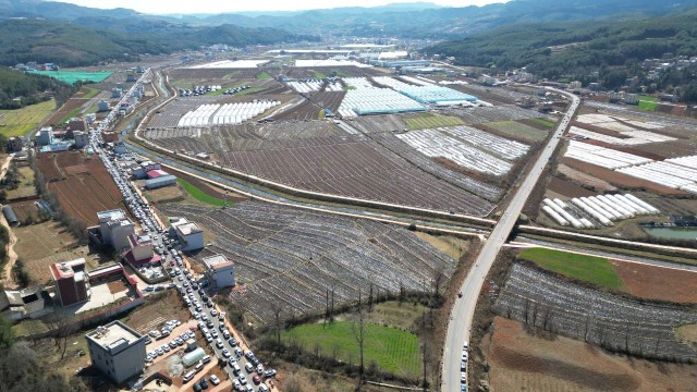 当前位置:>巧家新闻网>乡镇>新闻详情2024年春节假期,天气晴好,气温